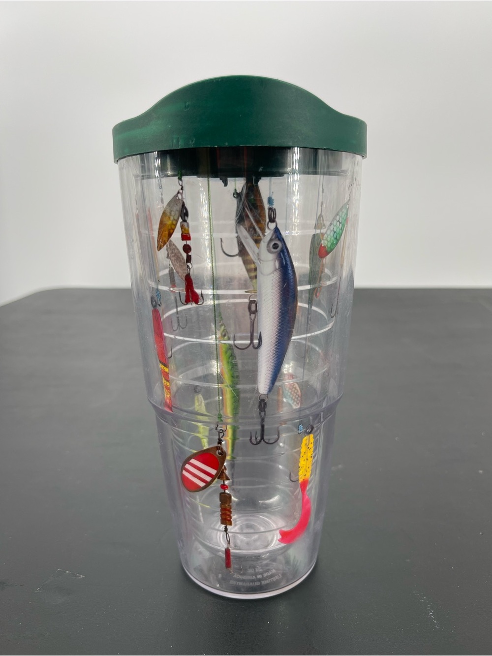⭐️tervis Clear Tumbler with Fishing Lures